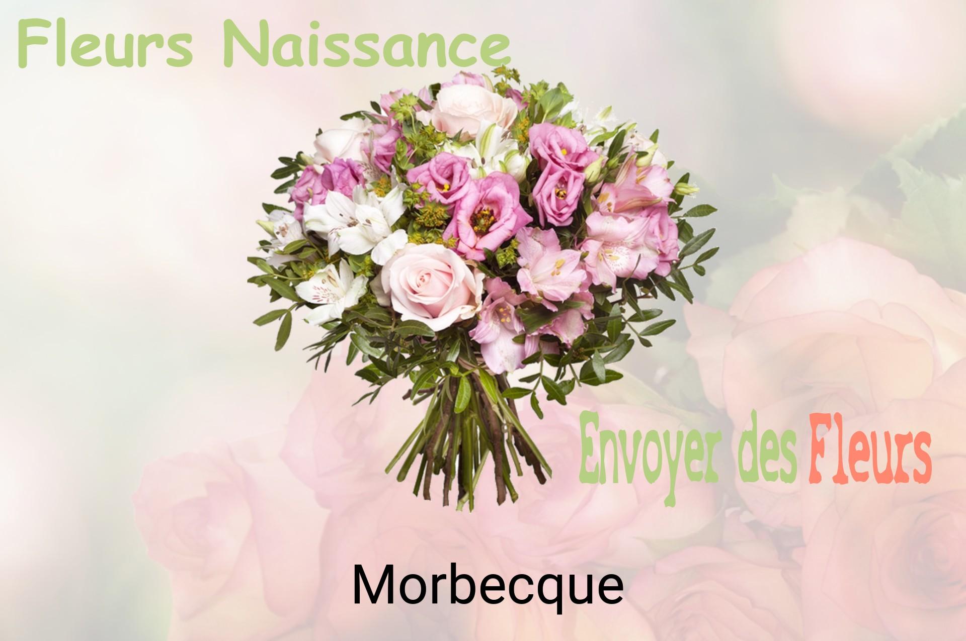 Bouquet de fleurs de naissance livré à Morbecque